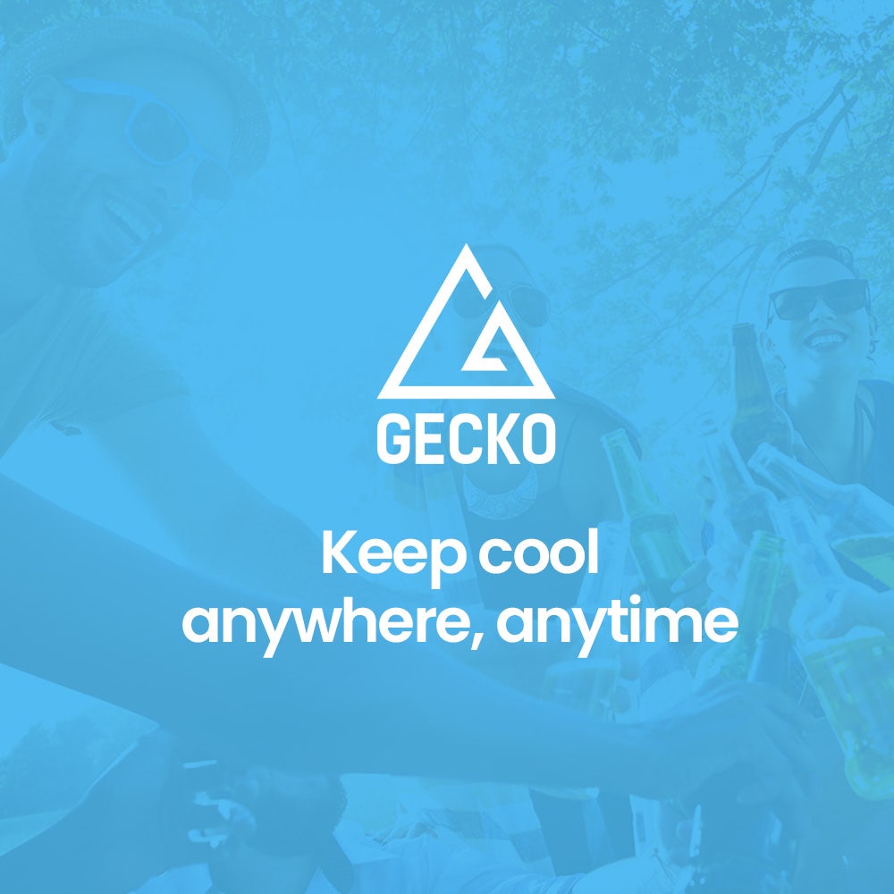 GECKO 139L Upright Portable Fridge / Freezer, 12V/24V Silver