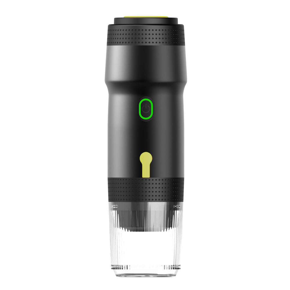 Black 3-in-1 Portable Rechargeable Espresso Maker