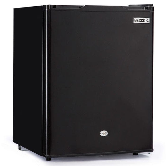 GECKO 70L Portable Bar Fridge and Freezer 12V/24V Black